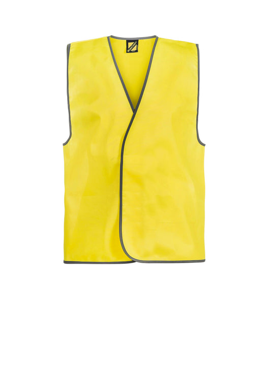 This product is made by Workcraft and distributed by B-Protected. The Adult Hi Vis Safety Vest has the part number of NCC-WV7000