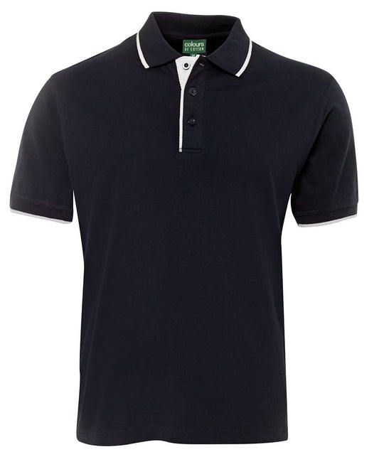 This product is made by JBs Wear and distributed by B-Protected. The Cotton Tipping Polo has the part number of JB2CT