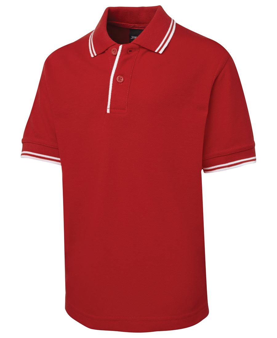 Kids Contrast Polo - made by JBs Wear