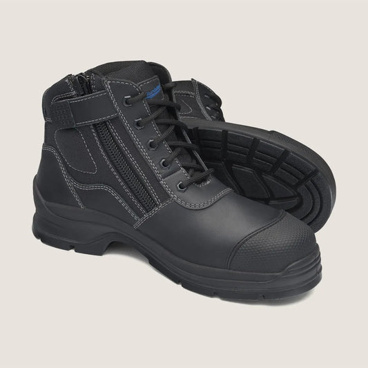 Zip Sided Ankle Safety Hiker - made by Blundstone