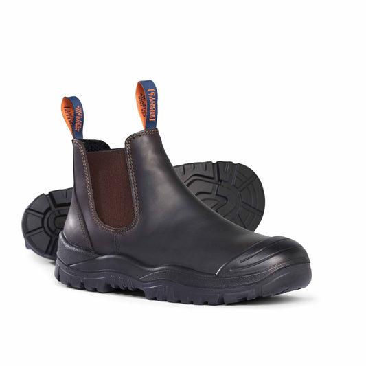 Elastic Side Cap Safety Boots - made by Mongrel