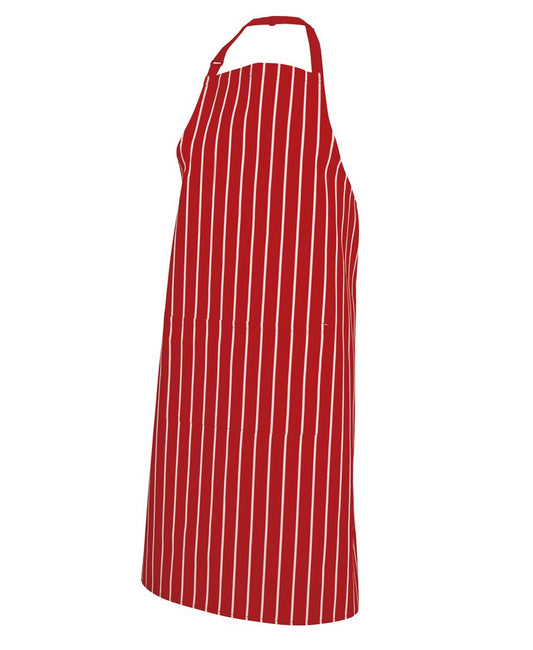 This product is made by JBs Wear and distributed by B-Protected. The Bib Striped Apron has the part number of JB5BS