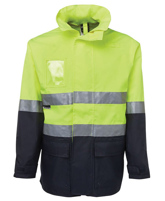 This product is made by JBs Wear and distributed by B-Protected. The Hi Vis Long Line Jkt DWithn has the part number of JB6DNLL