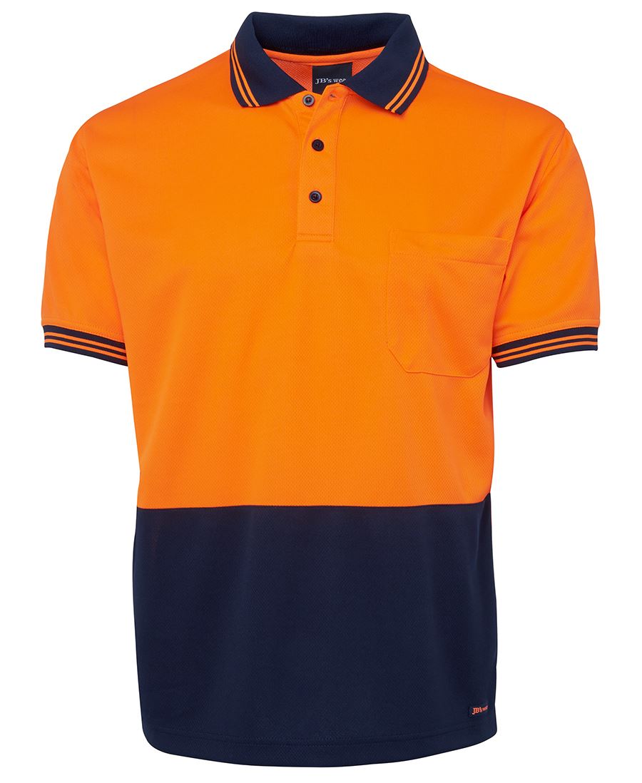 Hi Vis Short Sleeve Polo Shirt - made by JBs Wear