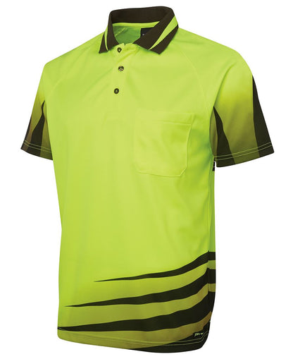 Hi Vis Rippa Short Sleeve Polo Shirt - made by JBs Wear