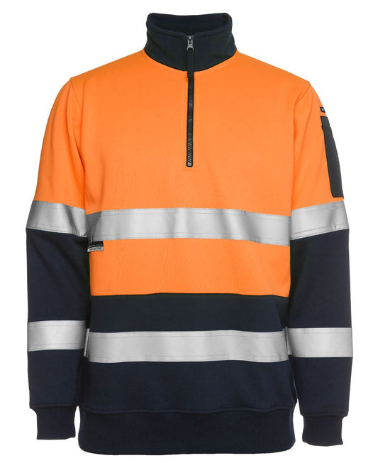 This product is made by JBs Wear and distributed by B-Protected. The Hi Vis Day Night Half Zip Windcheater has the part number of JB6HZFS
