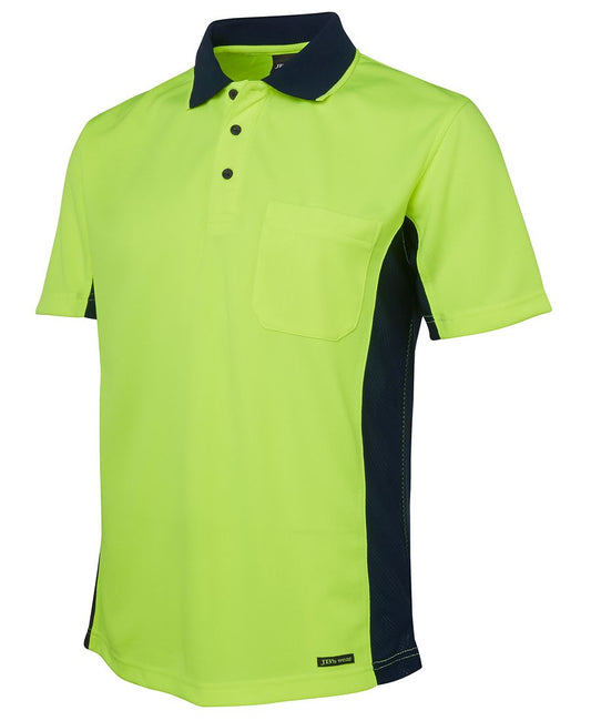 This product is made by JBs Wear and distributed by B-Protected. The Hi Vis Sport Polo has the part number of JB6SPHSNo No