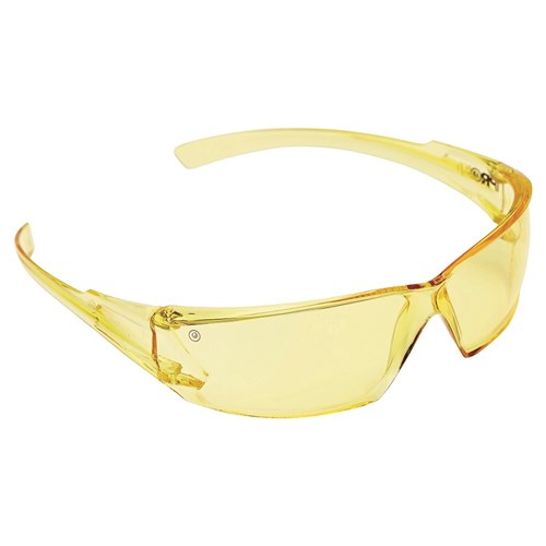 Breeze Amber Safety Glasses - made by PRO Choice