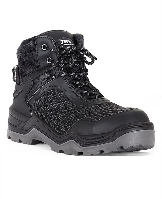 Lace Up Waterproof Safety Boot - made by JBs Footwear