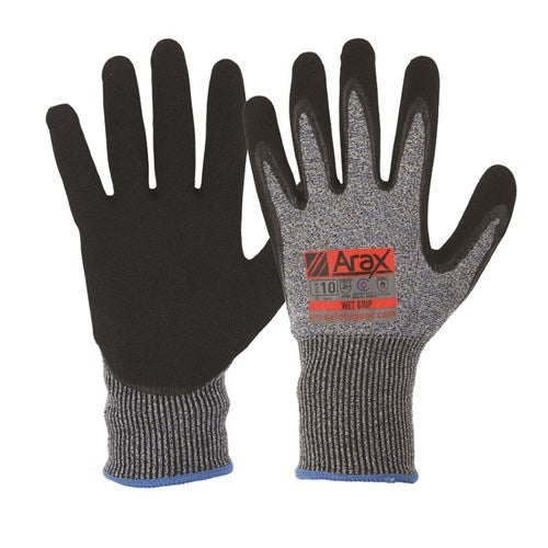 Arax Liner Latex Dip Palm Gloves - made by PRO Choice