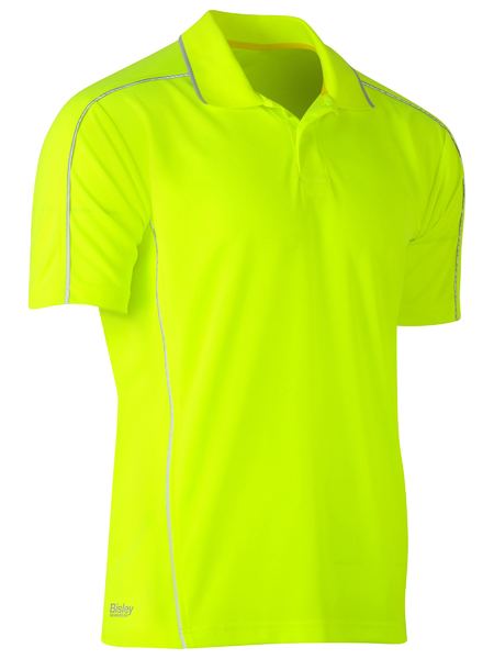 Cool Mesh Polo W/ Ref Piping - made by Bisley