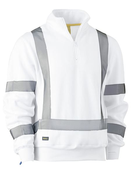 This product is made by Bisley and distributed by B-Protected. The White RTA Half Zip Windcheater has the part number of B-BK6321XT-BWHT-2XL