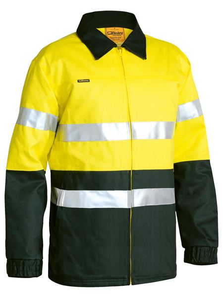 Bisley 2 Tone Day Night Drill Jacket - made by Bisley