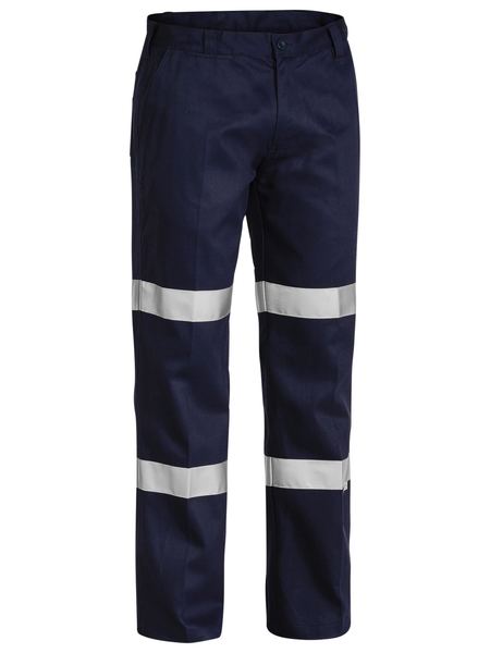 Taped Biomotion Cotton Drill Work Pant - made by Bisley