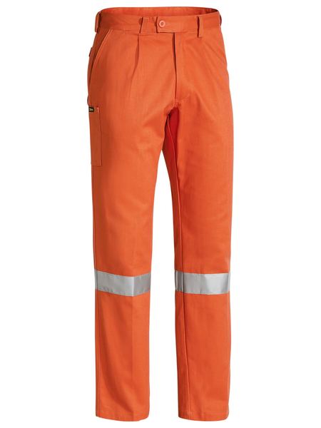 Bisley Drill Pants With Tape - made by Bisley