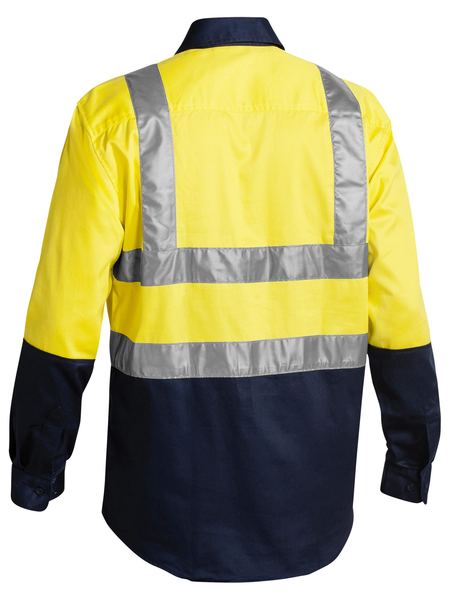 This product is made by Bisley and distributed by B-Protected. The Long Sleeve Day Night 2-tone Shirt has the part number of B-BS6267T