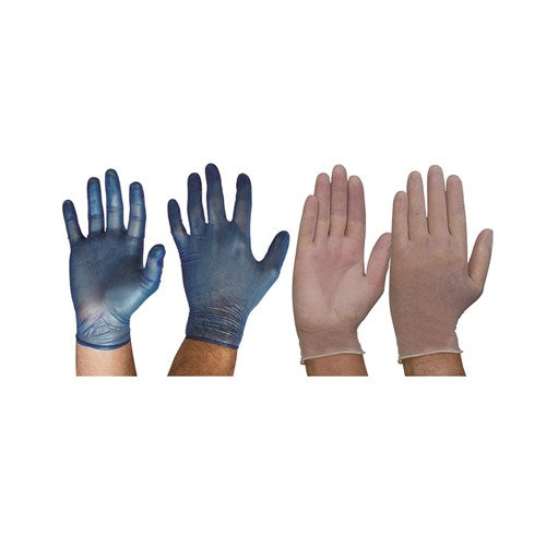 Vinyl Powder Free Disposable Gloves - Box 100 - made by PRO Choice