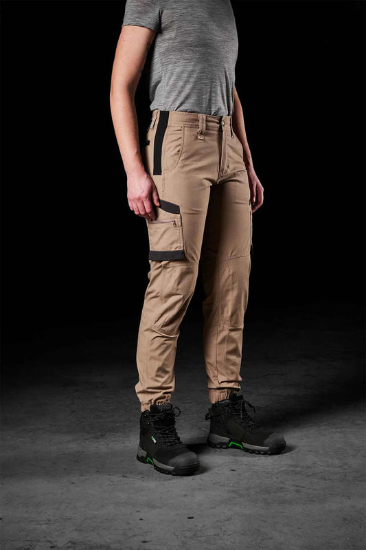 Ladies Cuffed Ripstop Stretch Work Pants - made by FXD Workwear