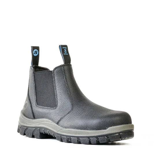 Hercules Black Elastic Side S/c Boot - made by Bata Industrial
