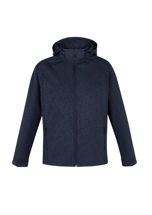 This product is made by Fashion Biz and distributed by B-Protected. The Mens Geo Jacket has the part number of BIZJ135M