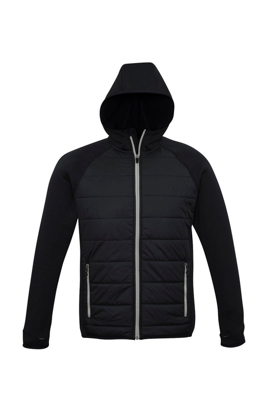 This product is made by Fashion Biz and distributed by B-Protected. The Mens Stealth Tech Hoodie has the part number of BIZJ515M