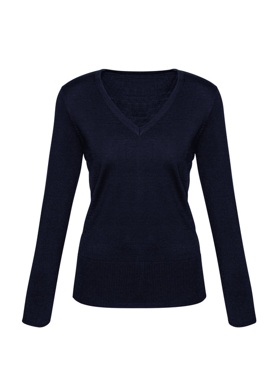 This product is made by Fashion Biz and distributed by B-Protected. The Ladies Milano Pullover has the part number of BIZLP618L
