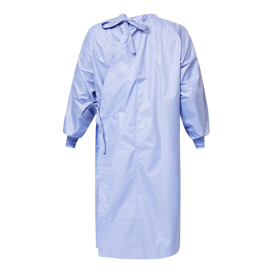 This product is made by Medi8 and distributed by B-Protected. The Barrier-3 Surgical Gown has the part number of NCC-M81823
