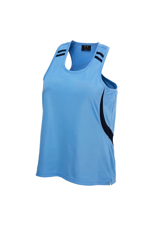 This product is made by Fashion Biz and distributed by B-Protected. The Mens Flash Singlet has the part number of BIZMV3111