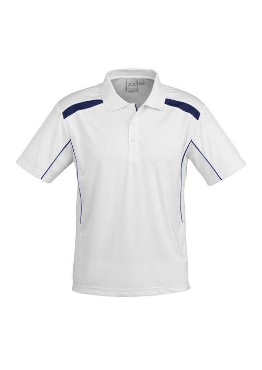 This product is made by Fashion Biz and distributed by B-Protected. The Biz United Polo Shirt has the part number of BIZP244MS