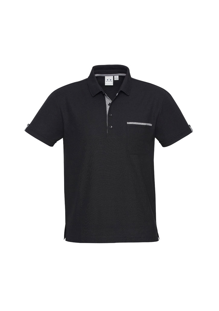 Mens Edge Short Sleeve Polo - made by Fashion Biz