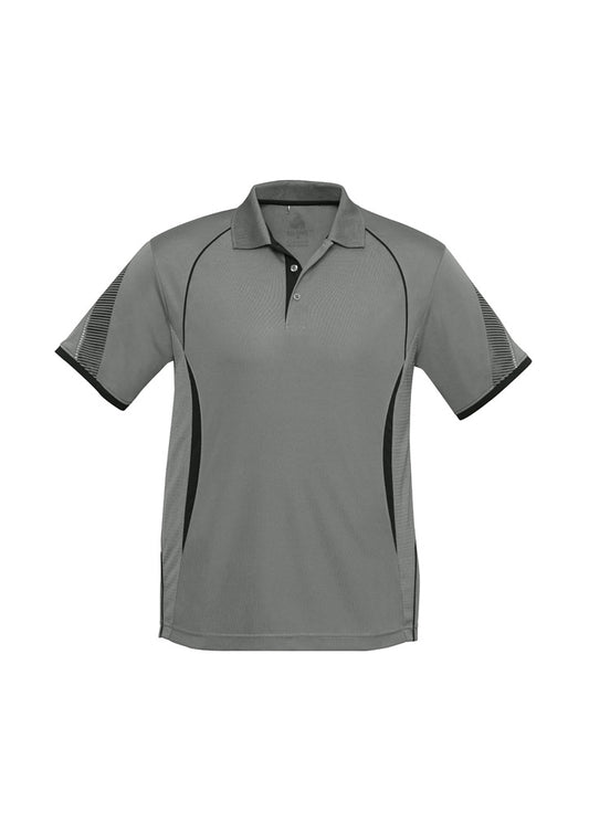 This product is made by Fashion Biz and distributed by B-Protected. The Mens Razor Polo has the part number of BIZP405MS