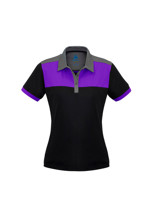 This product is made by Fashion Biz and distributed by B-Protected. The Ladies Biz Cool Charger Polo has the part number of BIZP500LS