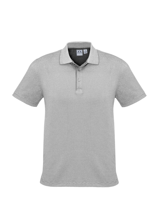 This product is made by Fashion Biz and distributed by B-Protected. The Mens Shadow Short Sleeve Polo has the part number of BIZP501MS