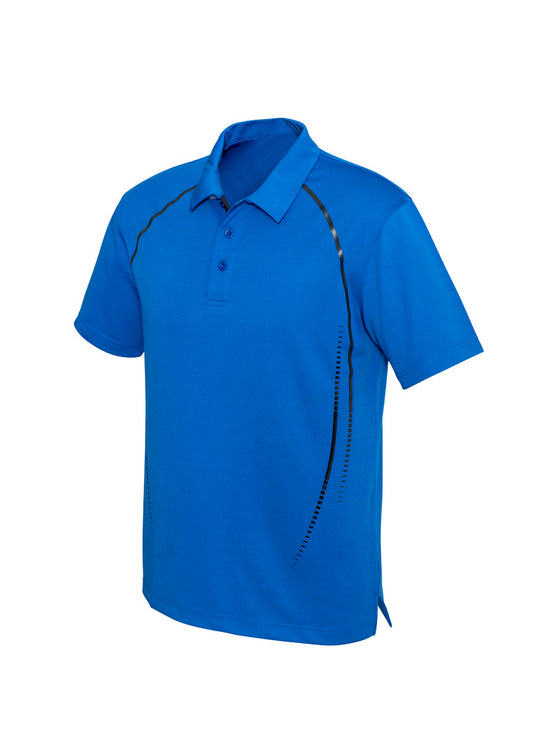 This product is made by Fashion Biz and distributed by B-Protected. The Mens Cyber Polo has the part number of BIZP604MS