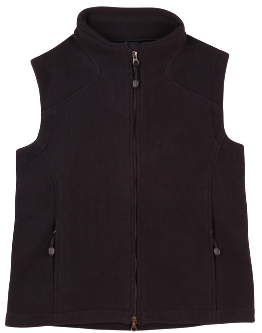 This product is made by AIW and distributed by B-Protected. The Ladies Polar Fleece Vest has the part number of AIWPF10