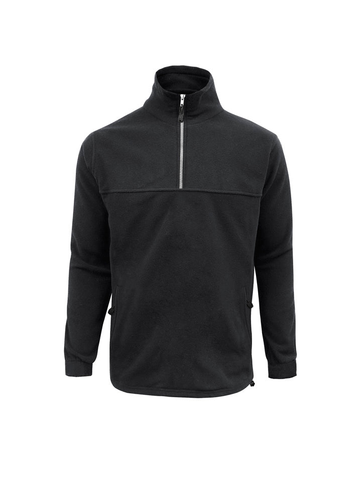 Half Zip Fleece Top - made by Fashion Biz