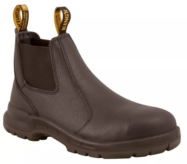 Oliver Footwear 15480 Kings Black Elastic Side Safety Boots B