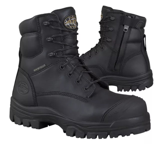 150mm Lace Zip Composite Toe Safety Boots - made by Oliver Footwear