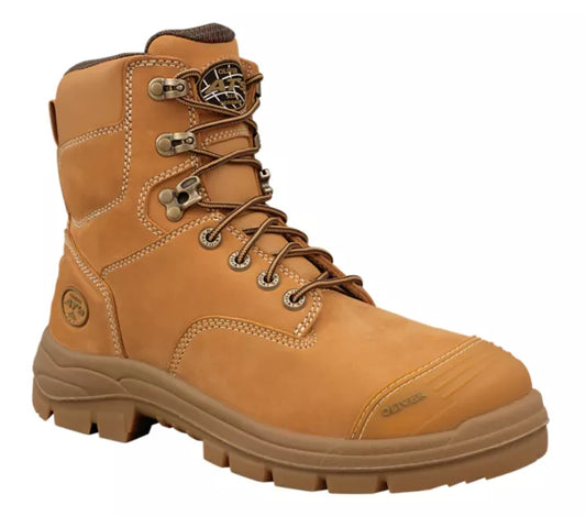 This product is made by Oliver Footwear and distributed by B-Protected. The Zip Side Nubuck Safety Boot has the part number of O55332Z