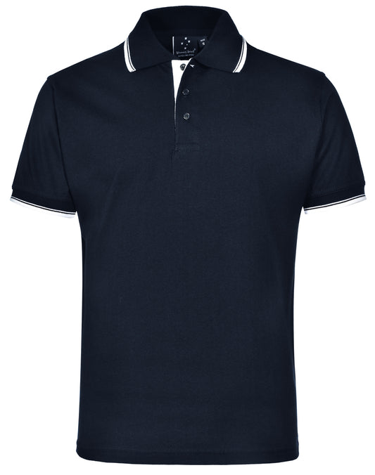 This product is made by AIW and distributed by B-Protected. The 210g Combed Cotton Jersey Polo has the part number of AIWPS05