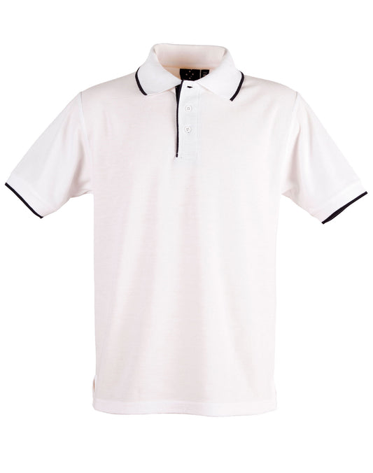 This product is made by AIW and distributed by B-Protected. The Pique Contract Short Sleeve Polo Shirt has the part number of AIWPS08