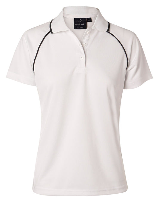 This product is made by AIW and distributed by B-Protected. The Ladies Cooldry Contrast Polo has the part number of AIWPS19