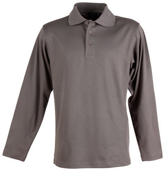 This product is made by AIW and distributed by B-Protected. The Long Sleeve Victory Truedry Polo has the part number of AIWPS35