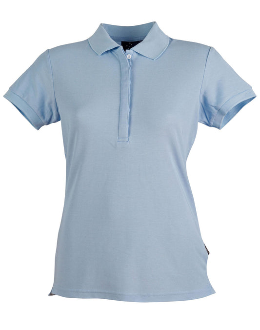 This product is made by AIW and distributed by B-Protected. The Ladies Truedry Short Sleeve Polo has the part number of AIWPS64