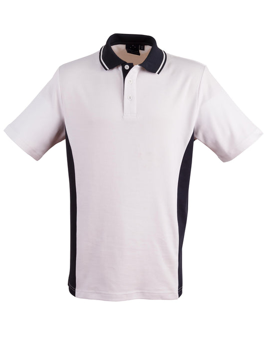 This product is made by AIW and distributed by B-Protected. The Mens Teammate Short Sleeve Polo has the part number of AIWPS73