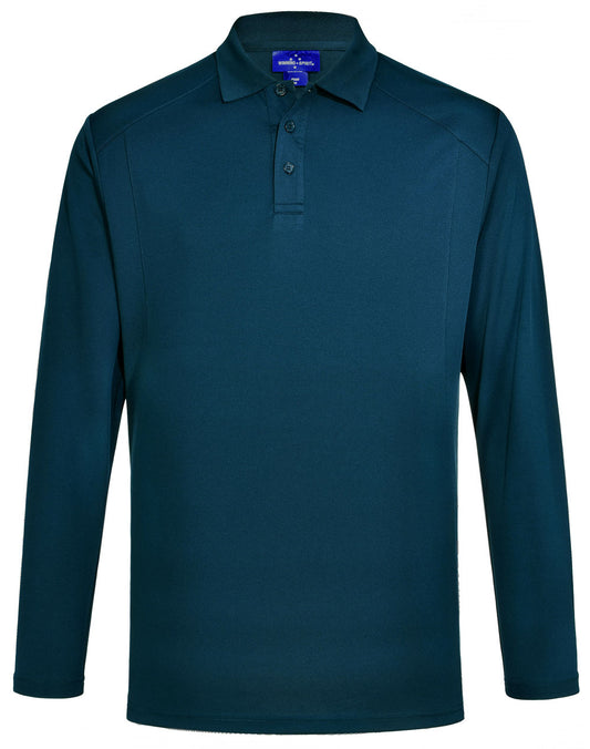 This product is made by AIW and distributed by B-Protected. The Bamboo Long Sleeve Polo has the part number of AIWPS89