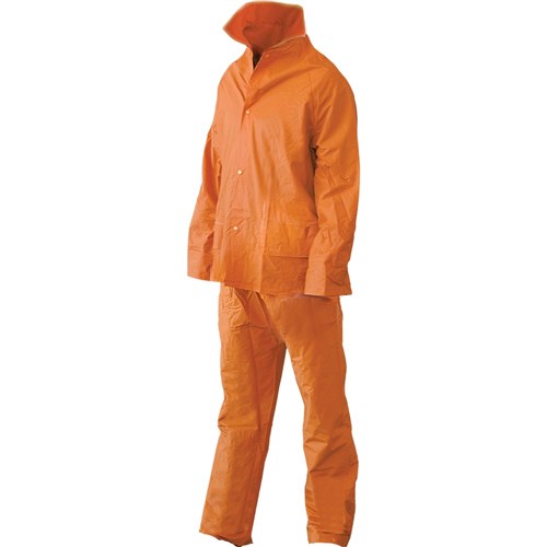 This product is made by PRO Choice and distributed by B-Protected. The Rain Suit Hi Vis has the part number of PRORSHV