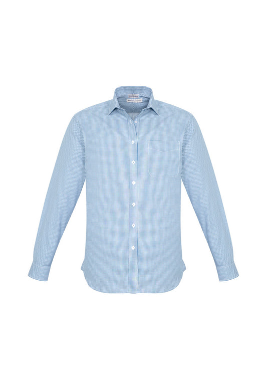 This product is made by Fashion Biz and distributed by B-Protected. The Biz Mens Ellison Long Sleeve Shirt has the part number of BIZS716ML