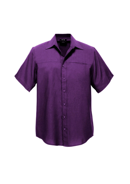 Oasis Short Sleeve Shirt - Plain - made by Fashion Biz