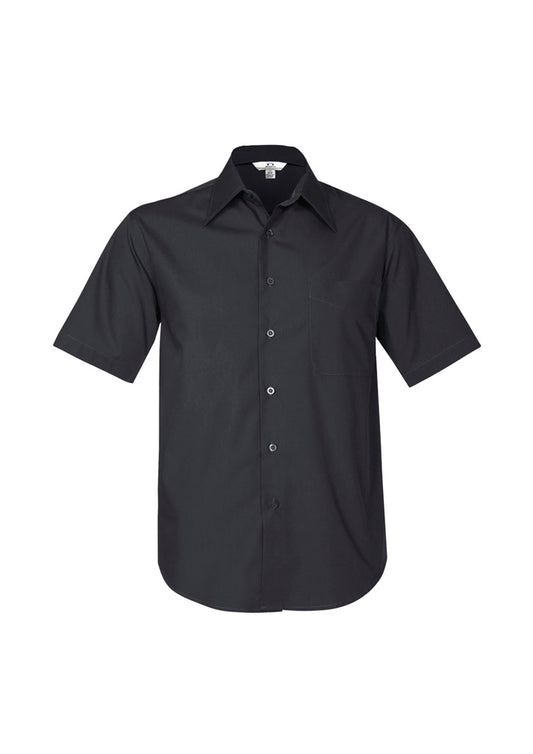 This product is made by Fashion Biz and distributed by B-Protected. The Short Sleeve Metro Shirt has the part number of BIZSH715